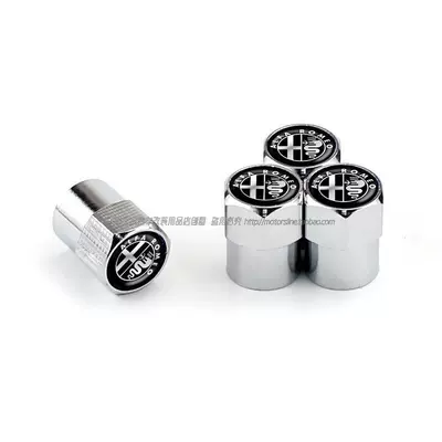 Anti-Deflation Valve Core Caps, valve - alpha-black-label-silver-4-pieces