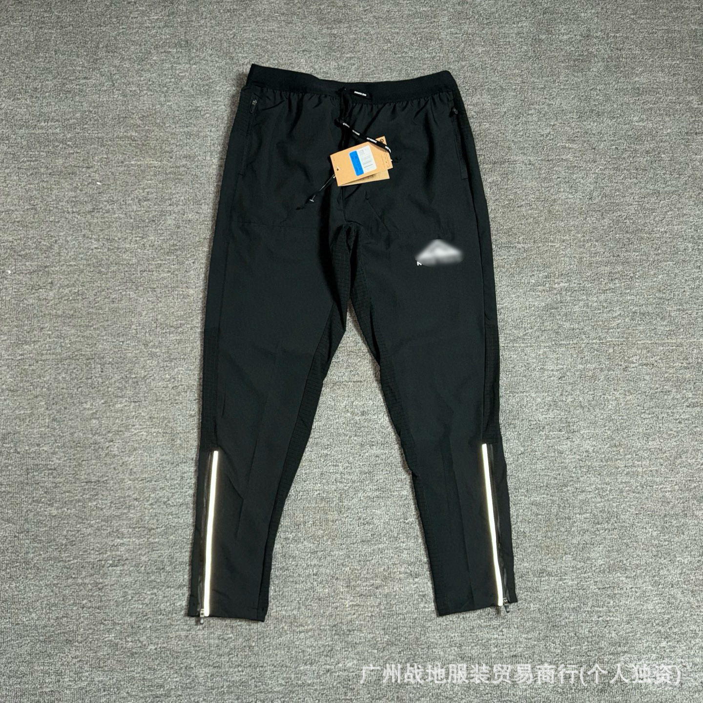 Explosión transfronteriza de un tipo idéntico de tecnología de prevención de tres secado rápido tela casual tela cremallera deportiva de protección solar pantalones de hombre