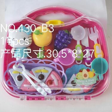 Toy for cutting, set, 17 pieces