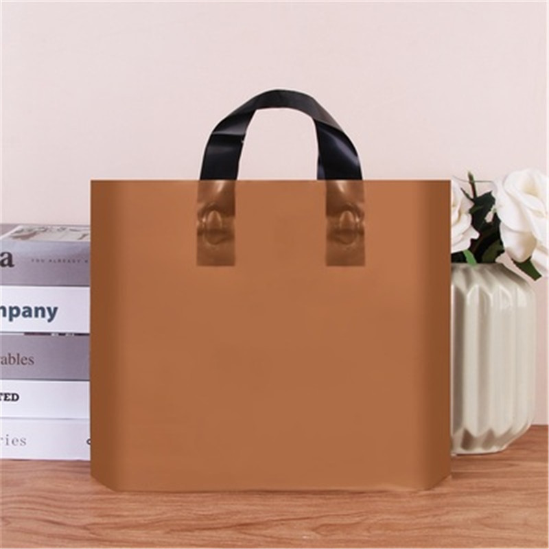 Bolsa de plástico simple engrosada tienda de ropa para niños bolsa caja de zapatos bolso maquillaje bolsa de regalo bolsa de logotipo de embalaje