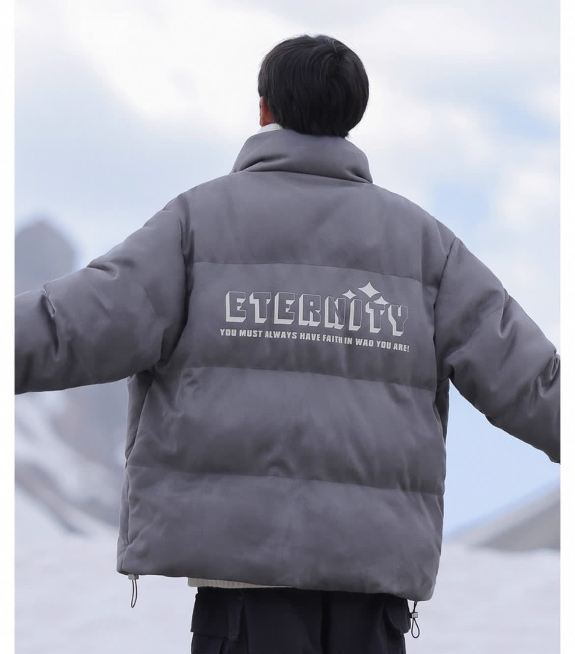 Winter New Men's Thickened Warm Padded Jacket Regular Stand-up Collar Padded Jacket Korean Version Trendy Youth Down Padded Jacket_voghion.com