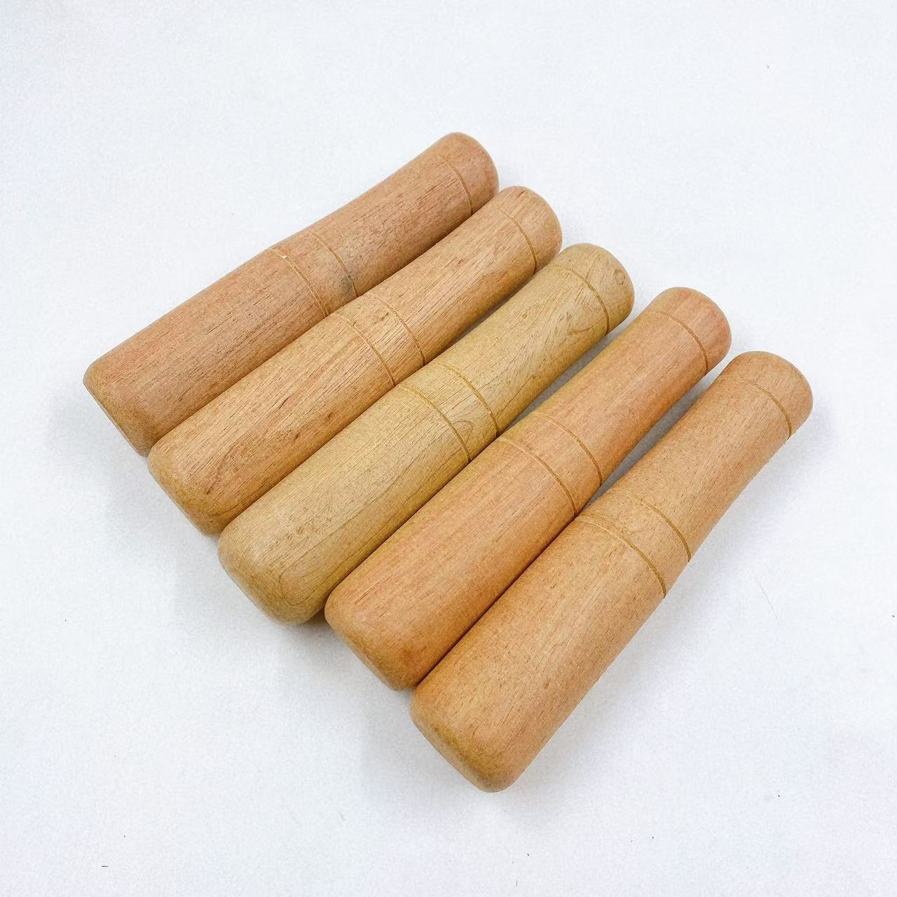 Martillo de ajo de madera variada, machacador de ajo, mortero de ajo, palo de ajo, ajo prensado, hogar, puesto sólido de madera anticuado, lote de tienda departamental de 2 yuanes