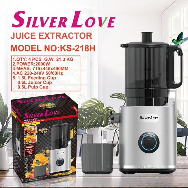 Silverlove máquina de jugo doméstica multifuncional máquina de jugo separación de residuos de jugo exportación de comercio exterior