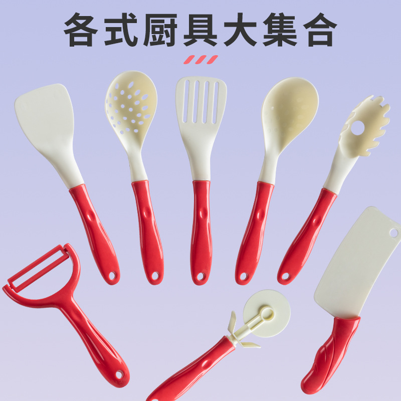 Children's play kitchen toy set baby girl boy simulation cooking cooking kitchen utensils cutlery