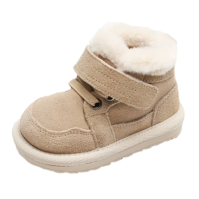 Children's demi-season shoes, fleece boots for early age for men and women, universal footwear for leisure, 3 years