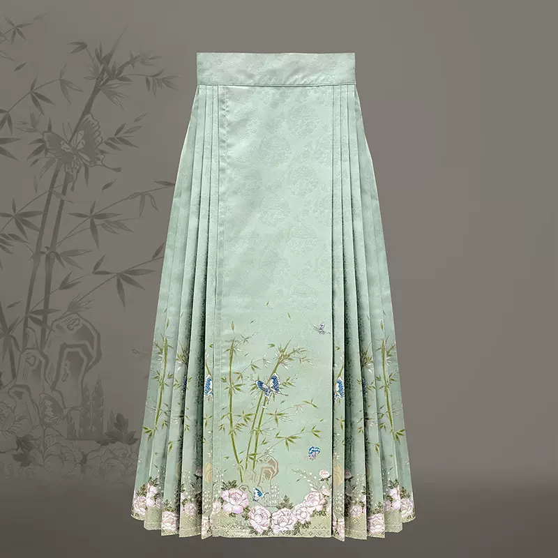 国风中式服装面料新款马面裙面料 厂家直销汉服服装面料定做