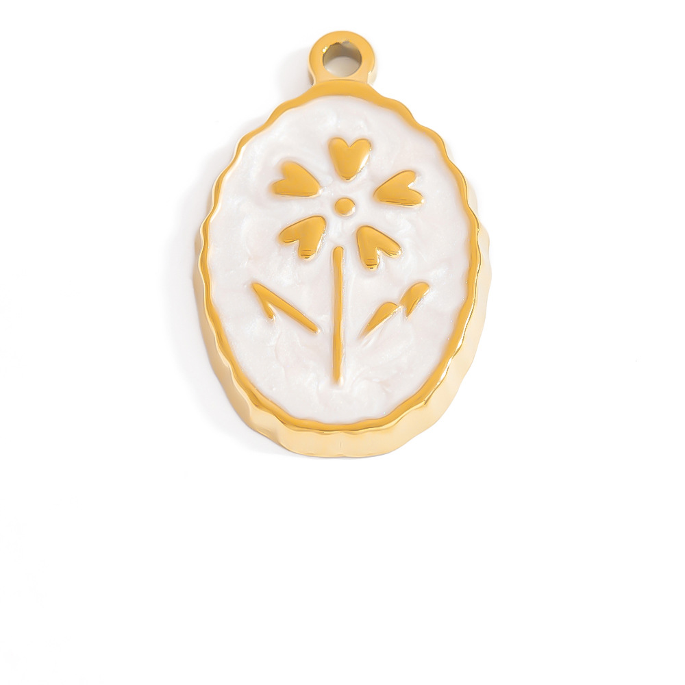 5g Weight 0.03µm-0.05µm Gold Plating Thickness PVD Coated Gold Plating Process Pendant Jewelry Making Type 18*13.6MM Jewelry Making Size Real Gold Plated Plating Material 1 Piece Quantity 304 Stainless Steel Material Flower Pattern Elegant, Simple Style Style Waterproof Non Tarnish, Plating Craft 1 Piece 18*13.6MM 304 Stainless Steel PVD Coated Real Gold Plated Flower Polished Pendant DIY Ornament Accessories 13