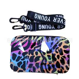 New abs+pc multi-functional crossbody bag makeup bag