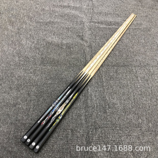 Billiard Cue with Small Tip, White Wax Wood, Single Section Dy01 10mm