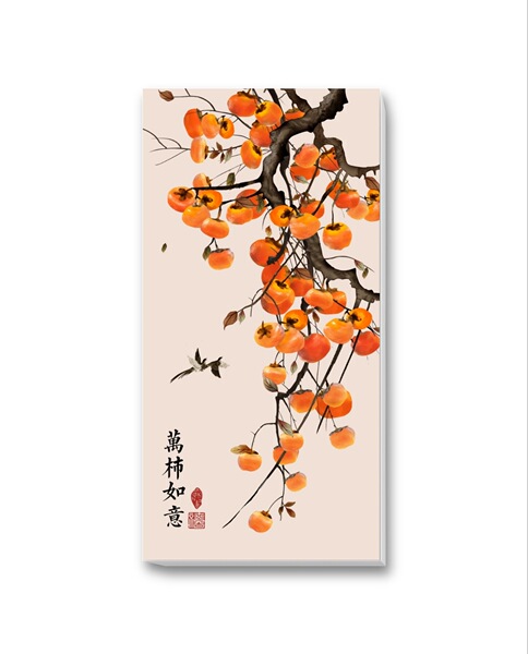 Frameless new Chinese -style indoor oil graphic print printing…