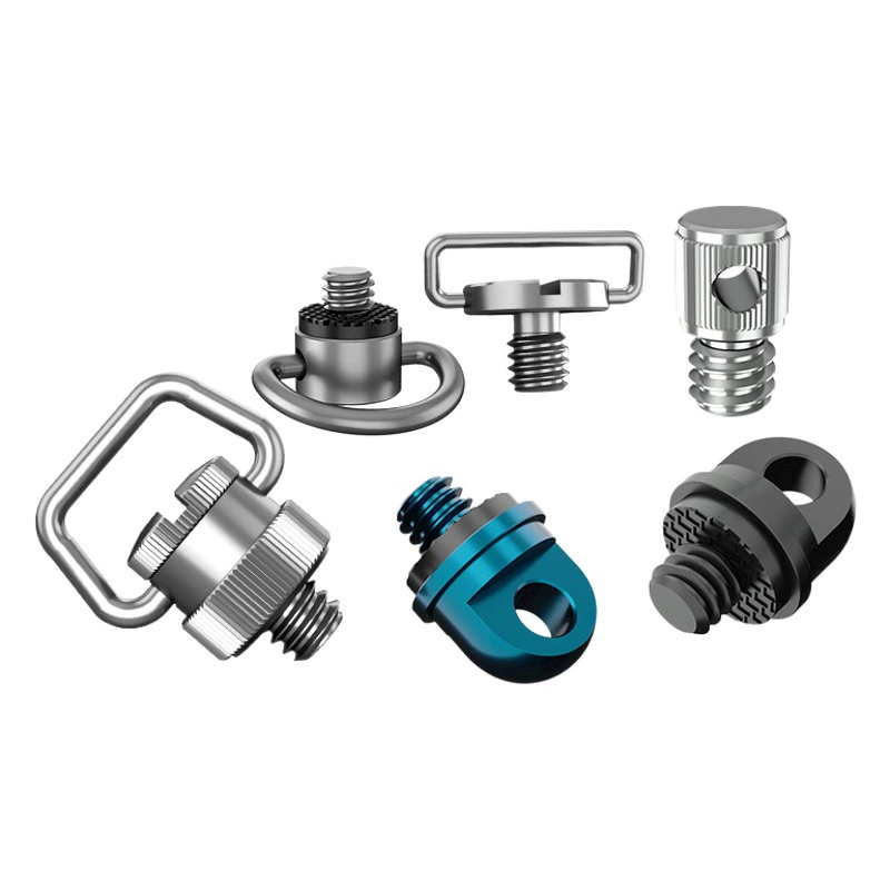 1/4 камеры плечевой ремень ремешок на запястье ремешок винт C пряжка с резиновой прокладкой SLR штатив вешалка селфи палка болт