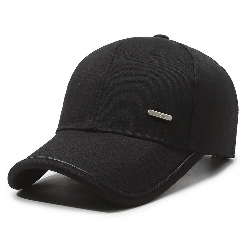 Travel demi-season sun hat for elderly for leisure, sports baseball cap, for middle age, simple and elegant design