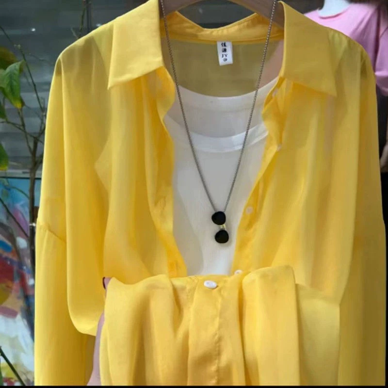 Thin long-sleeve, summer shirt, sun protection