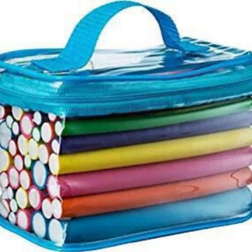 跨境销售卷发杠珍珠棉卷发棒不伤发海绵卷发廊用烫卷发器42根装