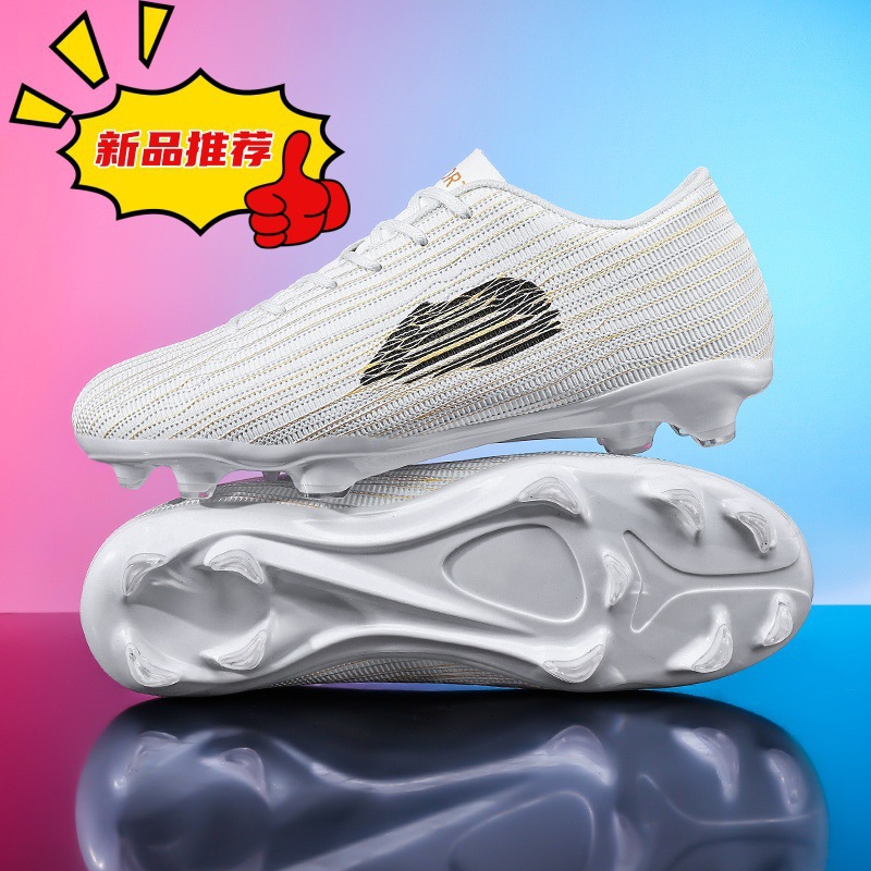 Zapatillas de Fútbol de Caña Baja con Suela de TPU Ligeras para Césped Natural y Artificial