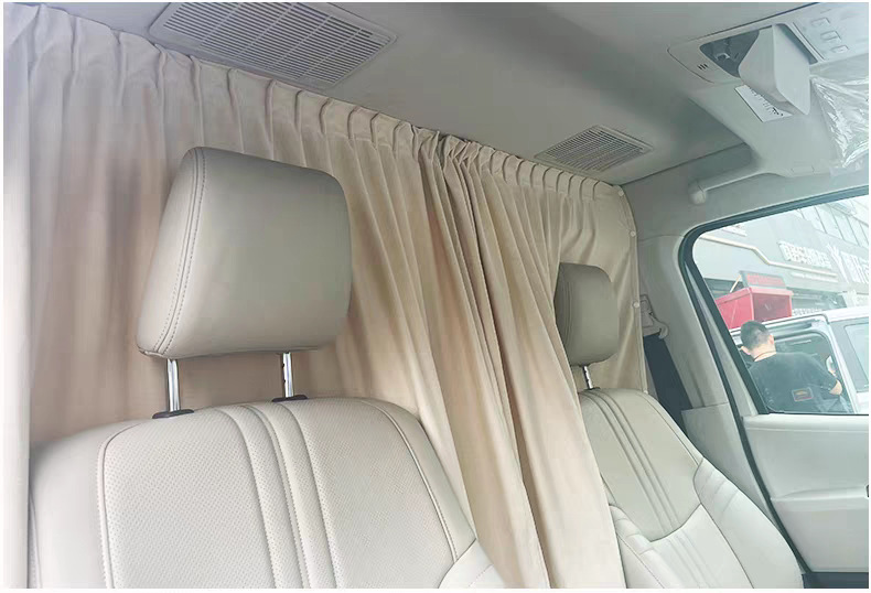 Dana V1 Dana M1 camping car front and rear partition curtains, suede air conditioning curtains, sun protection and heat insulation curtains