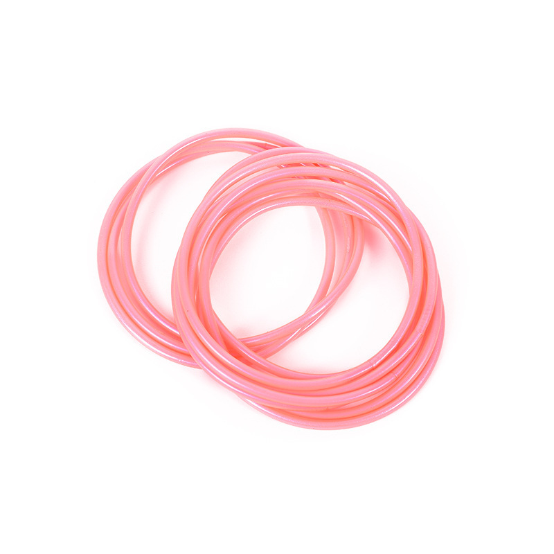 2024 Transfronterizo Amazon nueva pulsera de silicona para mujer moda simple traje de lazo pulsera al por mayor