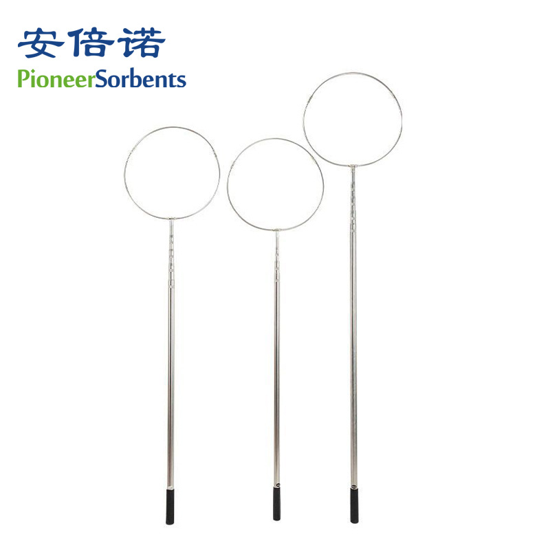 救生杆玻璃钢泳池伸缩通用专业游泳池救援带环可调节打捞泳池设备