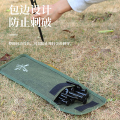 Outdoor ground nail bag camping tool bag multifunctional ground nail storage bag camping oxford cloth large accessory storage bag