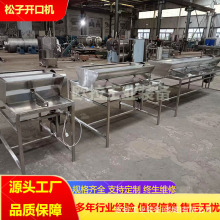 松子压口机器 东北六工位家用松子开口机 商用四工位松子开口机