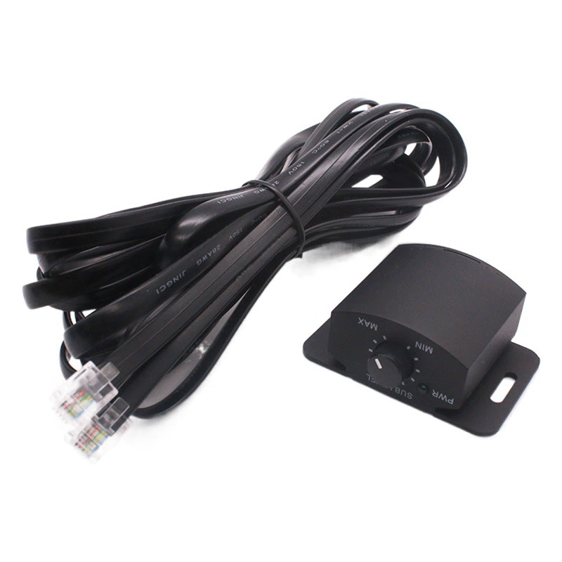 Оптовая Продажа с фабрики автомобильный усилитель с проводным управлением громкостью пульт дистанционного управления регулятор громкости сабвуфера