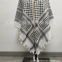 アラファットスカーフ中東ドバイサウジアラビアスカーフパレスチナスカーフクロスボーダーメンズジャカード