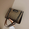 Universal advanced shoulder bag, handheld capacious retro fashionable brand chain, high-quality style, Korean style