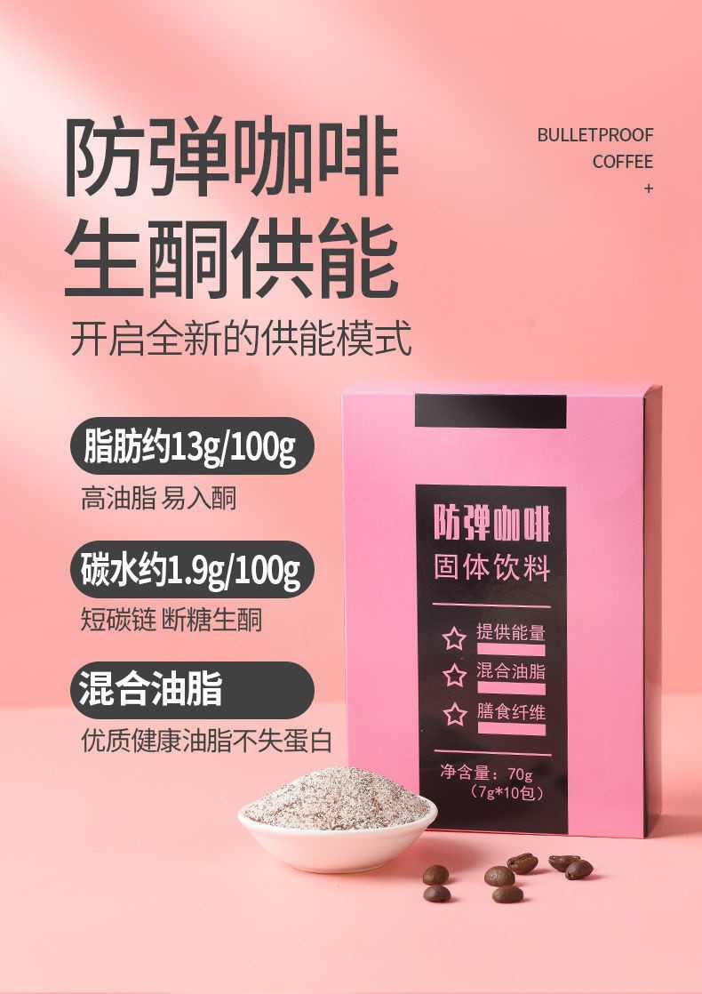 白芸豆生酮咖啡