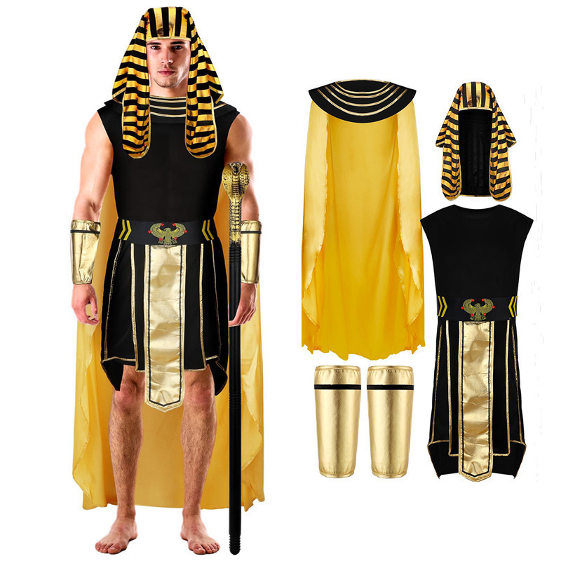 Halloween Costumes Egypt Pharaoh Stage Costumes Carnival Festival Costumes cosplay Costumes Factory Direct Supply Halloween Costumes Egypt Pharaoh Stage Costumes Carnival Festival Costumes cosplay Costumes Factory Direct Supply