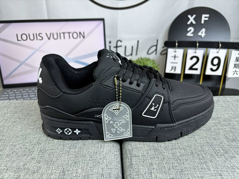 Foreign Trade Putian High Version Luxury Casual Shoes Stars Same Style European Station High-end Genuine Leather Rhinestone Trendy Shoes for Men