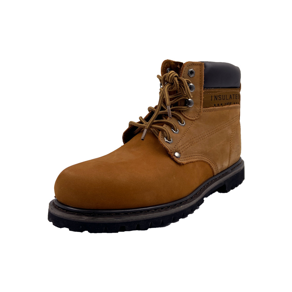 Goodyear welted safety boots work shoes for menand women