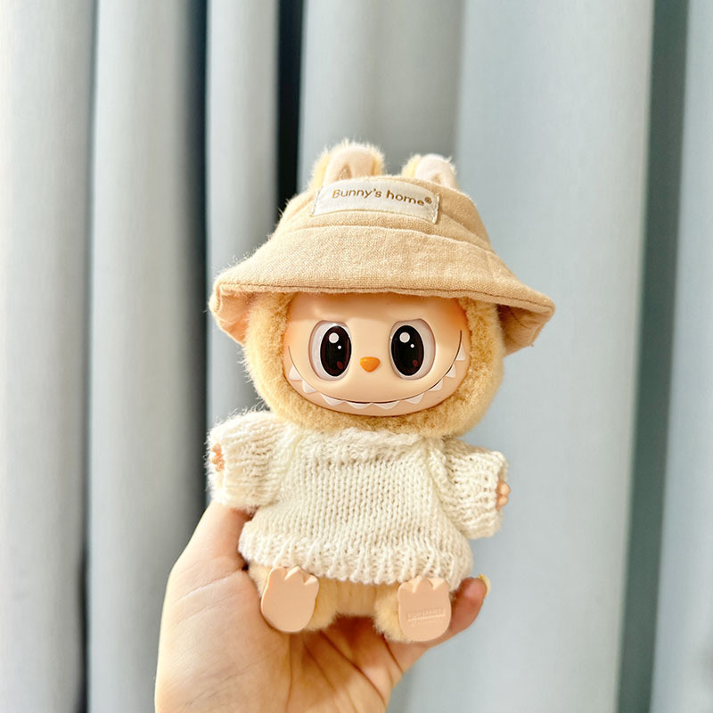 服のみ】第二世代ブラインドボックス ラブブ服 エポキシ樹脂製顔飾り ラブブ シットシットパーティーシリーズ ベビー服 可愛い|undefined