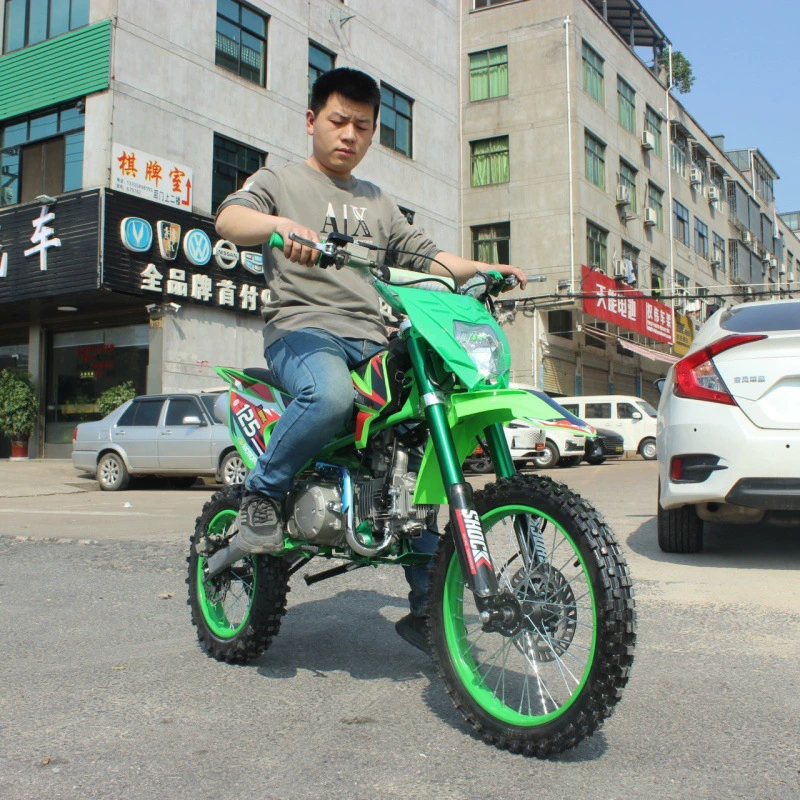 Внедорожный мотоцикл 125CC, двухколёсный для бездорожья, универсальный, высокоскоростной гоночный мотоцикл, топливный транспорт