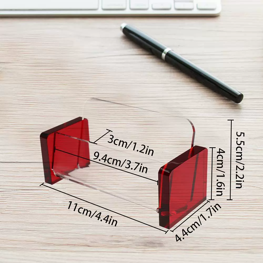 亚克力名片架用于办公桌透明的名片架用于展示桌面名片架用于办公