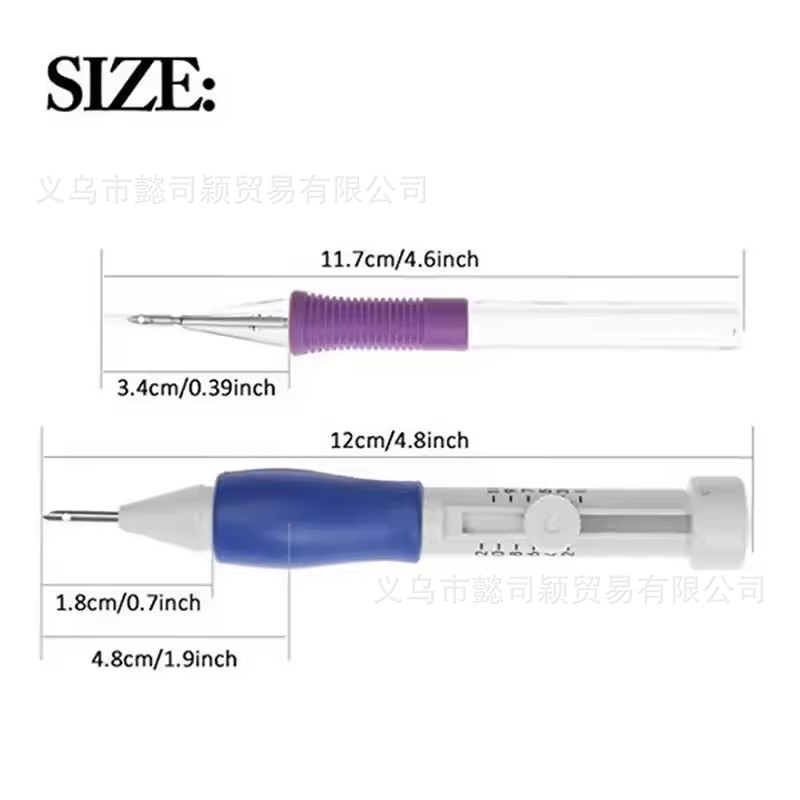 Mágica DIY Manual Embroidery Pen   Kit de herramientas de costura Punch Needle