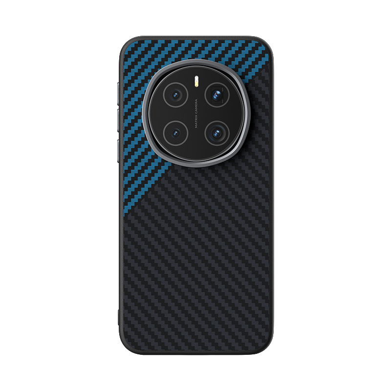 Black and blue [C fiber pattern-magnetic style]