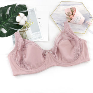 Sexy underwear, breathable comfortable steel ring bra with bow