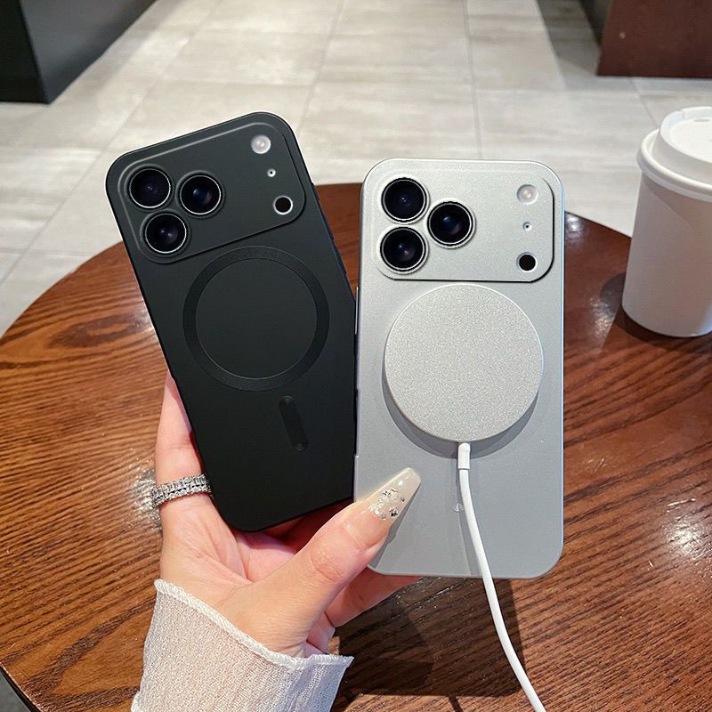 适用iPhone17PROMAX液态硅胶磁吸手机壳苹果16肤感磨砂软保护套15|undefined