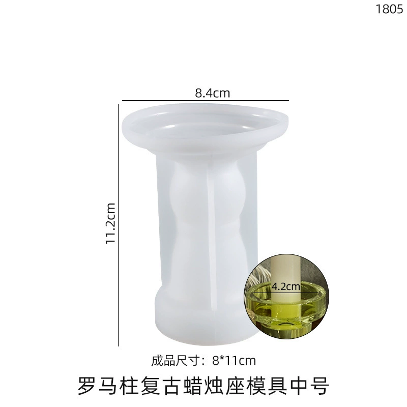 Accessory, three dimensional candle, silicone mold, DIY