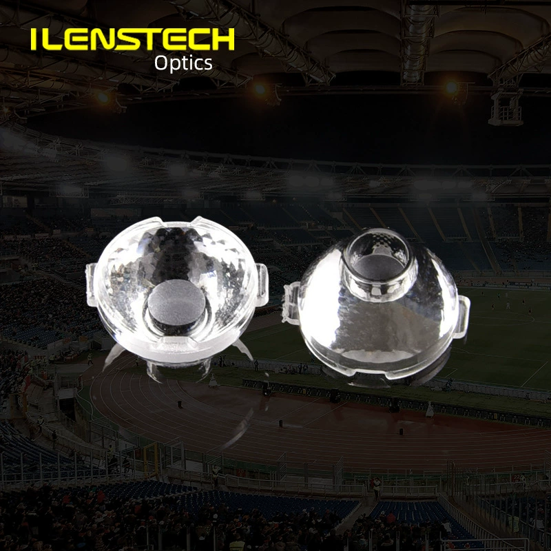 Мини-фонарик диаметром 10 мм, зеркальный акриловый объектив 20 градусов с кронштейном SA