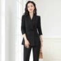 显瘦新款春秋休闲工作服