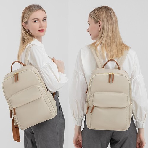 Korean style casual commuting computer backpack for women  spring and summer versatile simple Oxford cloth travel backpack large capacity