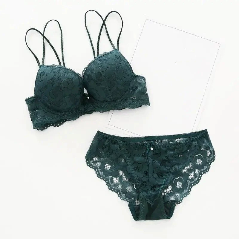 Push-up lace бюстгальтер, сексуальное нижнее белье, комплект для кормления, красивая спинка