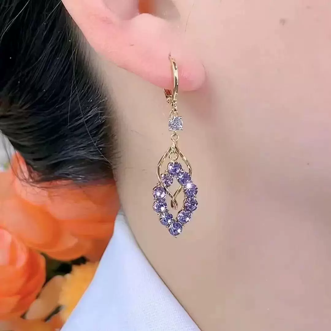 Серебряная игла, серьги с маленьким дизайном, легкий люксовый стиль
