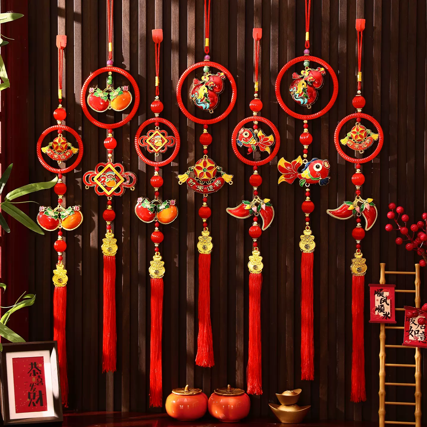 马年串串挂件2026新款春节过年喜庆挂饰年货客厅氛围布置新年装饰