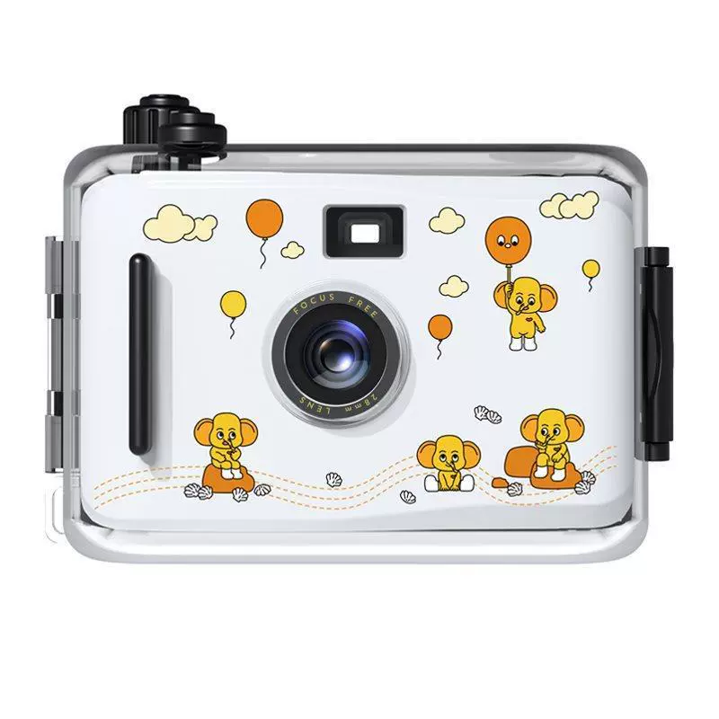 Camera Polaroid compact retro waterproof, for students — birthday gift, multiple character designs