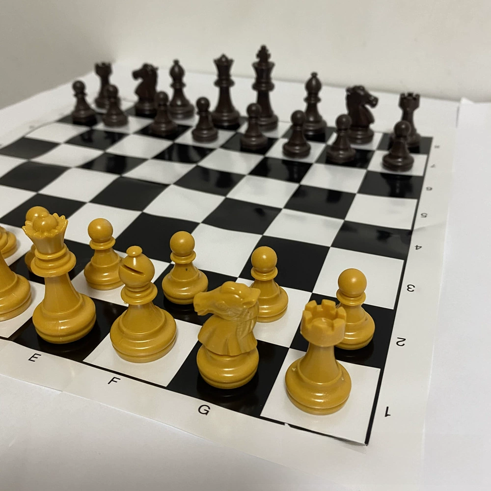 Plastic chess, set, 49mm, 90 gram