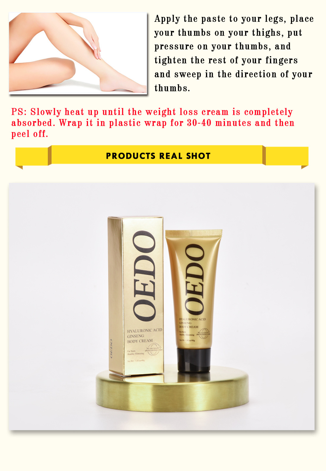 OEDO Slimming Cream Image 5