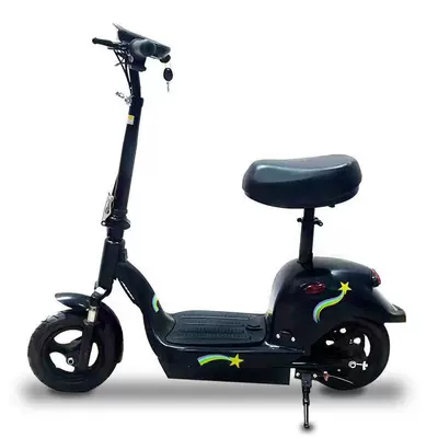 Qatlanan elektrik skuterlər — foldable unisex scooter, small two-wheeled