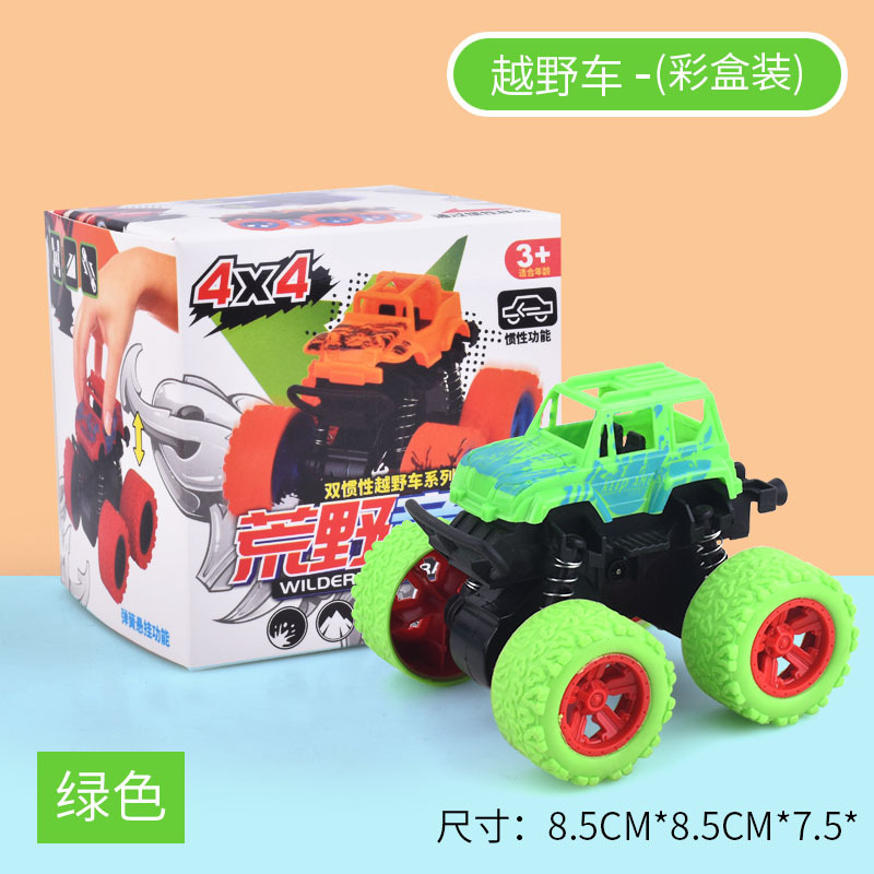 Prensa búho dinosaurio juguete para niños coche inercia truco todoterreno coche regalo puesto de suministro al por mayor